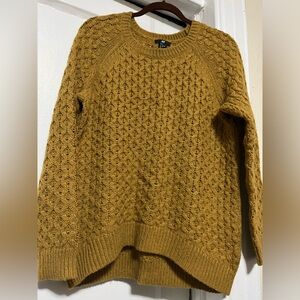 H&M Mustard Yellow Knit Sweater